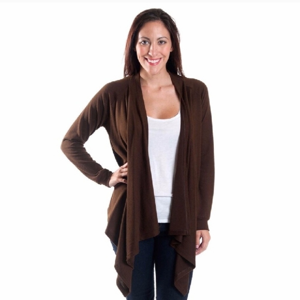 🆕️Brown Waterfall Cardigan